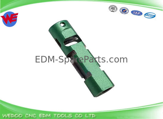 A290-8119-Z781 حامل دبوس القطب الكهربائي بلون أخضر لقطع غيار Fanuc EDM، الطول 45.8 ملم