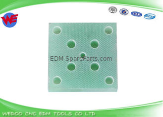 F318 Fanuc أسفل لوحة العزل EDM قطع الجهاز 40 * 40 * 9T قاعدة دليل