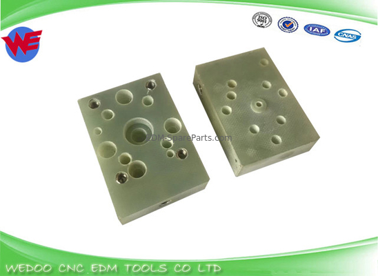 لوحة العزل السفلية A290-8119-Z764 لوفر جيت بلوك Fanuc EDM أجزاء 56x40x13
