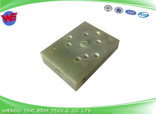 لوحة العزل السفلية A290-8119-Z764 لوفر جيت بلوك Fanuc EDM أجزاء 56x40x13