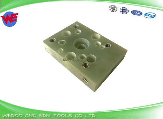 لوحة العزل السفلية A290-8119-Z764 لوفر جيت بلوك Fanuc EDM أجزاء 56x40x13