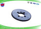 المواد المقاومة للصدأ Sodick EDM قطع الغيار S464 إمداد عجلات العجلات OD 72 * 7.5T