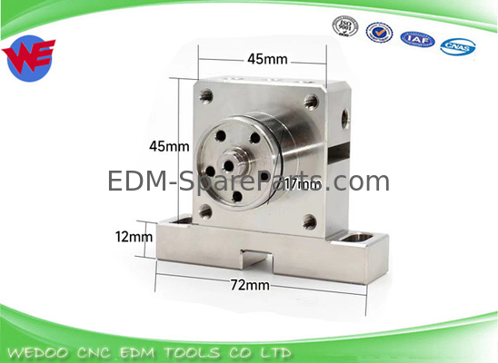 CHMER أسفل حامل دليل الغزل 72 * 57 * 54MM EDM قطع الغيار كتلة دليل الغزل CH508