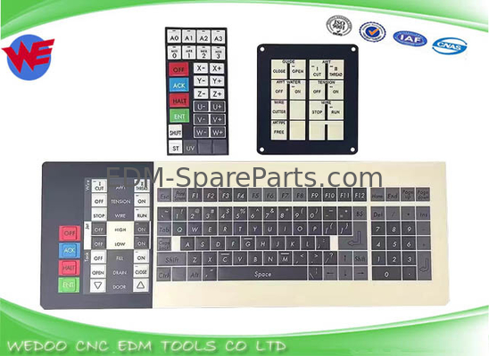 ورقة غلاف لوحة مفاتيح Sodick A30R VZ400 AQ327l AQ535 AQ750 A320d A280l A320d