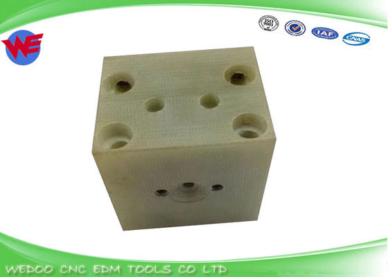 A290-8101-X509 لوحة العزل العلوية Fanuc EDM أجزاء A-C سلسلة 40 * 40 * 34 قاعدة دليل